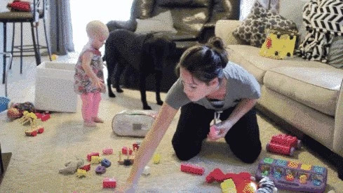 自從有了娃，家里每天都是災難現場，怎么破？