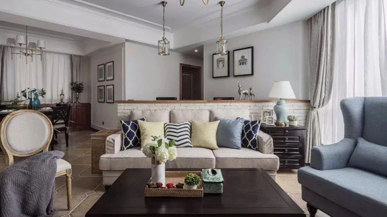 美式風沙發，這樣搭配才夠華麗精致！