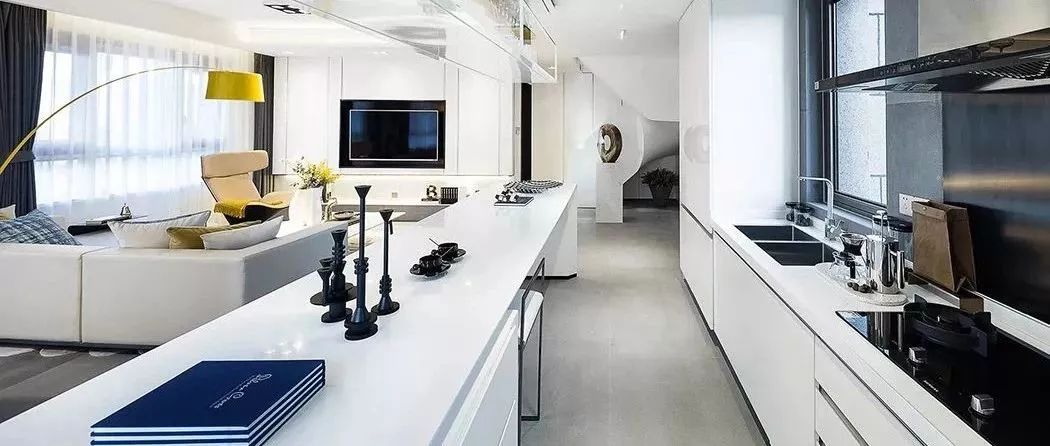 極致的白，素簡范的家！