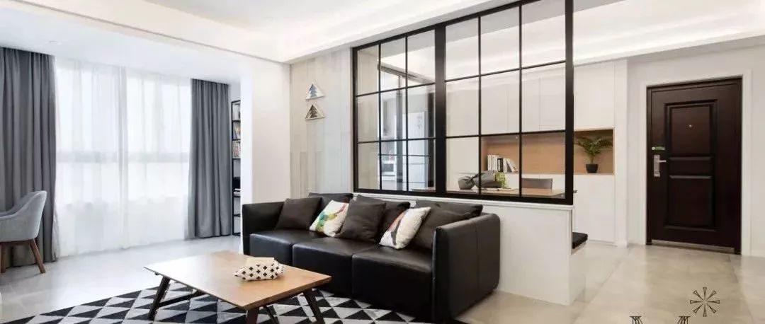 隔斷不一定要做墻，2019流行這樣做！