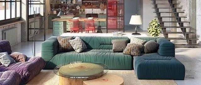 #文末福利#Loft空間不夠用？樓梯下面做文章