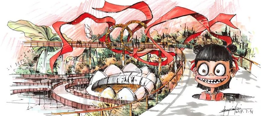 知名博主@畫手繪的慧丫頭  原來是個(gè)大美女