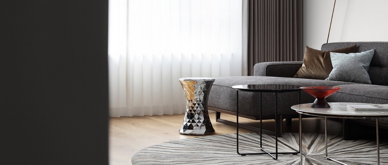 平層住宅 | 黑白緘默，優雅的氣質空間